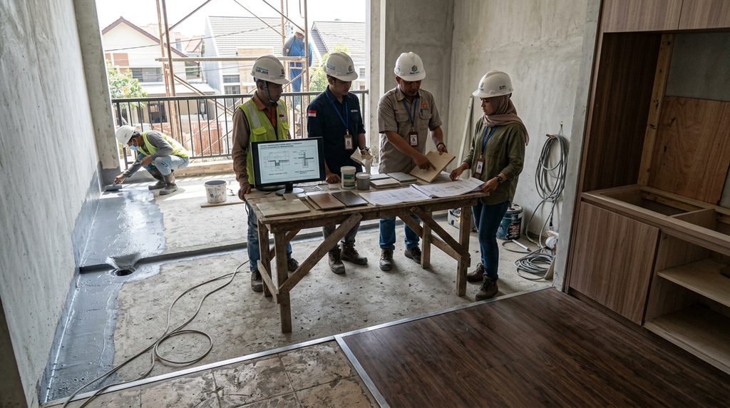 jasa renovasi rumah tangerang selatan dengan kontrol mutu dan dokumentasi proyek