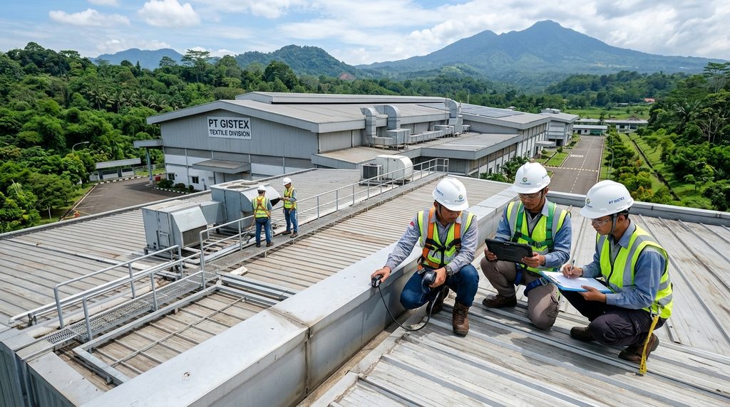 Renovasi Rumah Pabrik Bogor pada tahap survei dan perencanaan proyek pabrik di Bogor