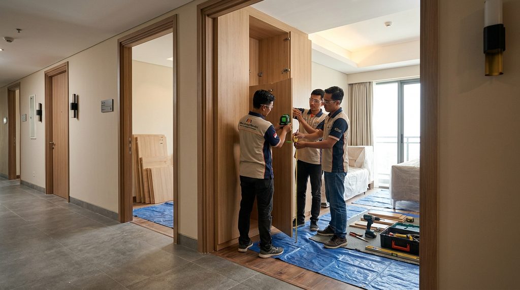 renovasi apartemen untuk hasil renovasi yang terencana