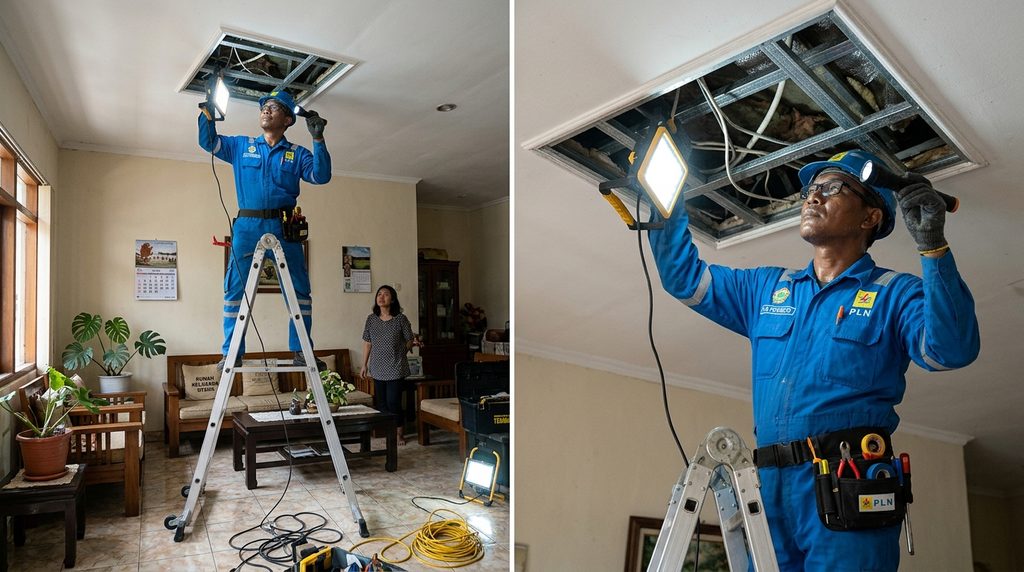 renovasi plafon rumah dengan perencanaan teknis Smartrenov