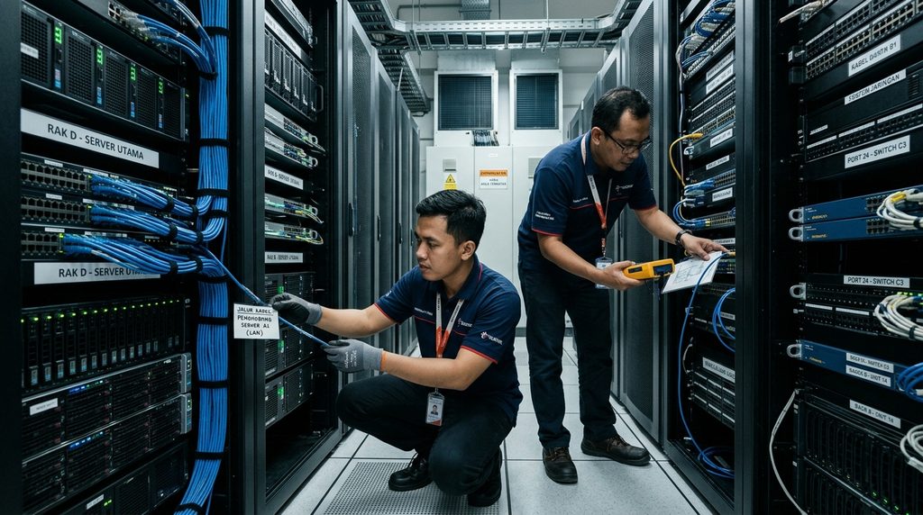 desain kantor modern untuk proyek komersial profesional