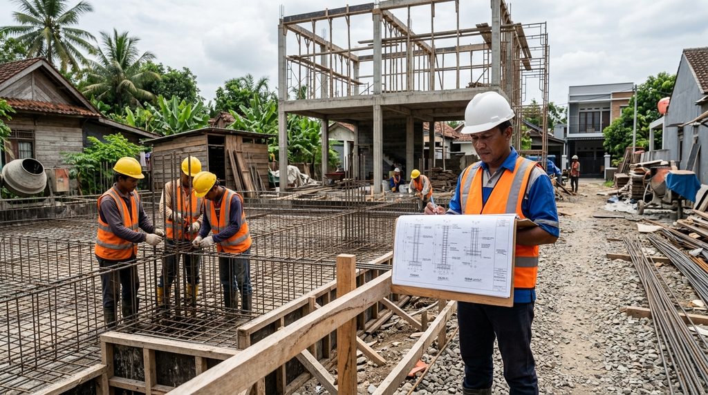 gaya arsitektur rumah untuk proyek renovasi rumah
